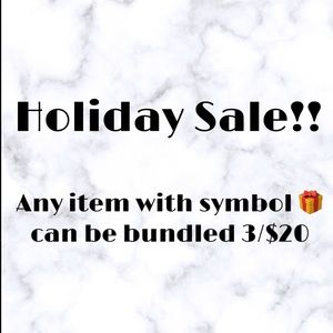 Holiday Sale